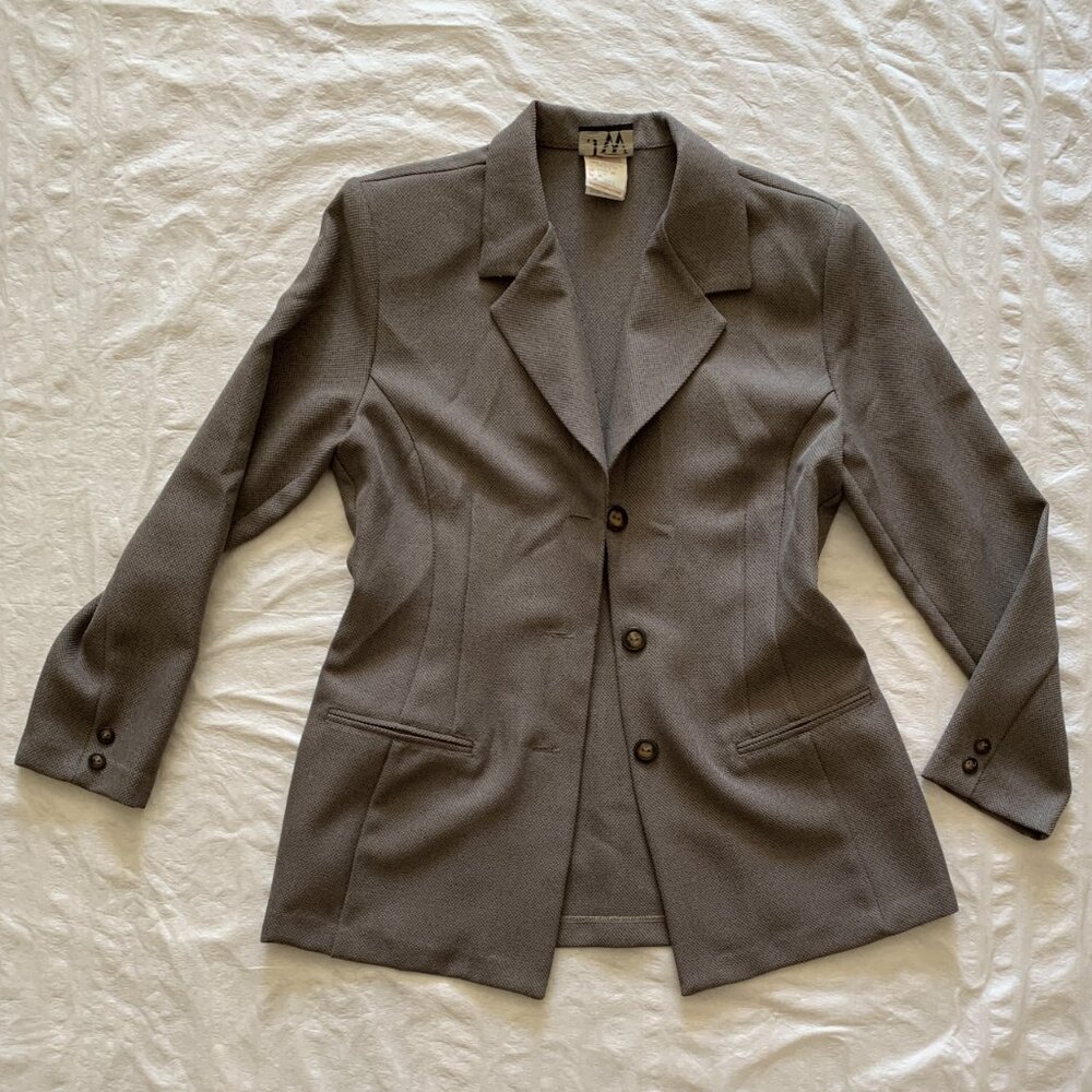 Vintage Women's Blazer by Jean Works & Company - Size 10 - Made in Canada